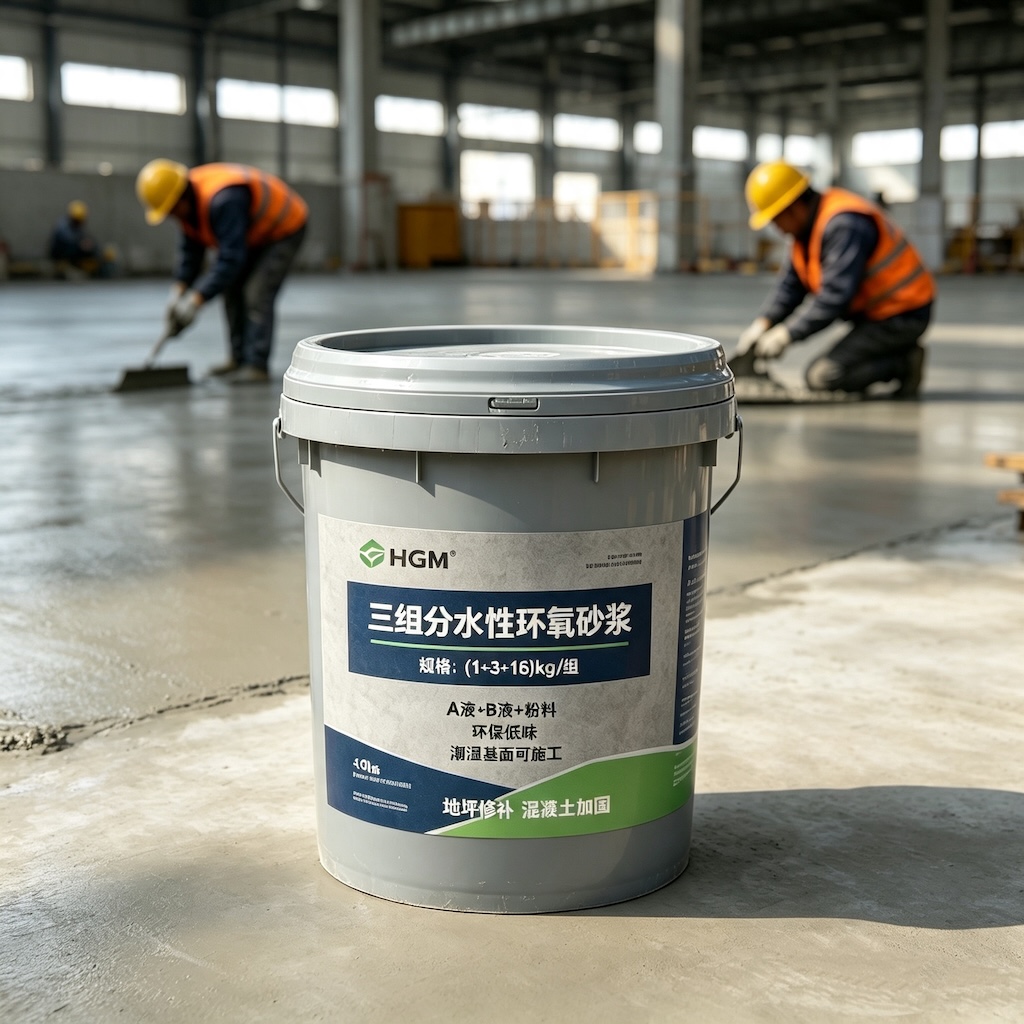 翠屏三组份水性环氧砂浆